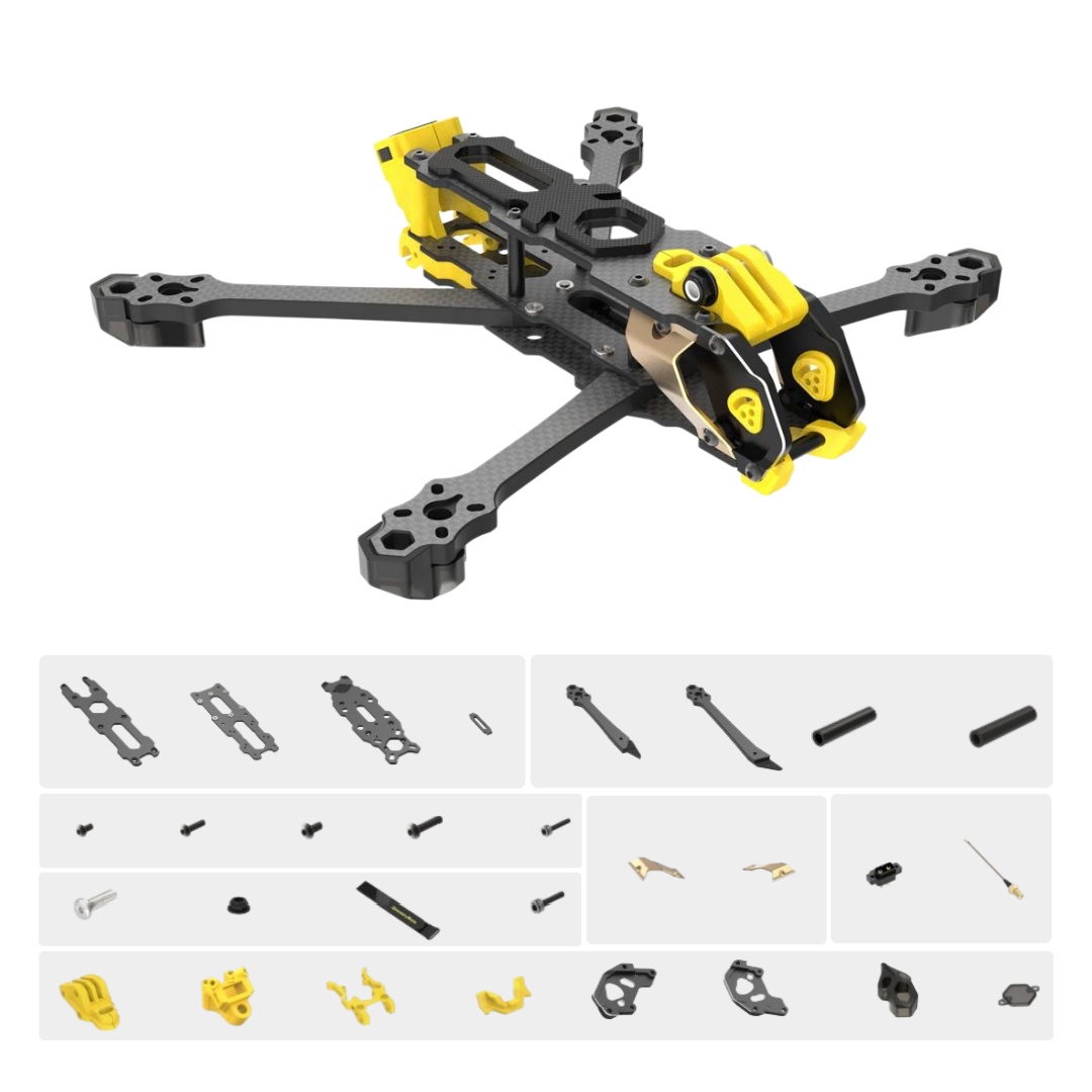 Drone Frame - Zestaw ramy Mario 5, wersja DC/XH,