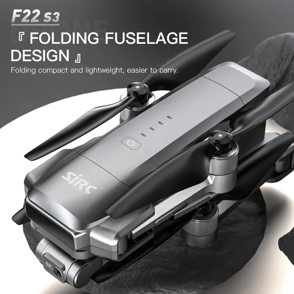 Drone Gps Mount - SJRC F22 S3 Pro Składany Quadcopter