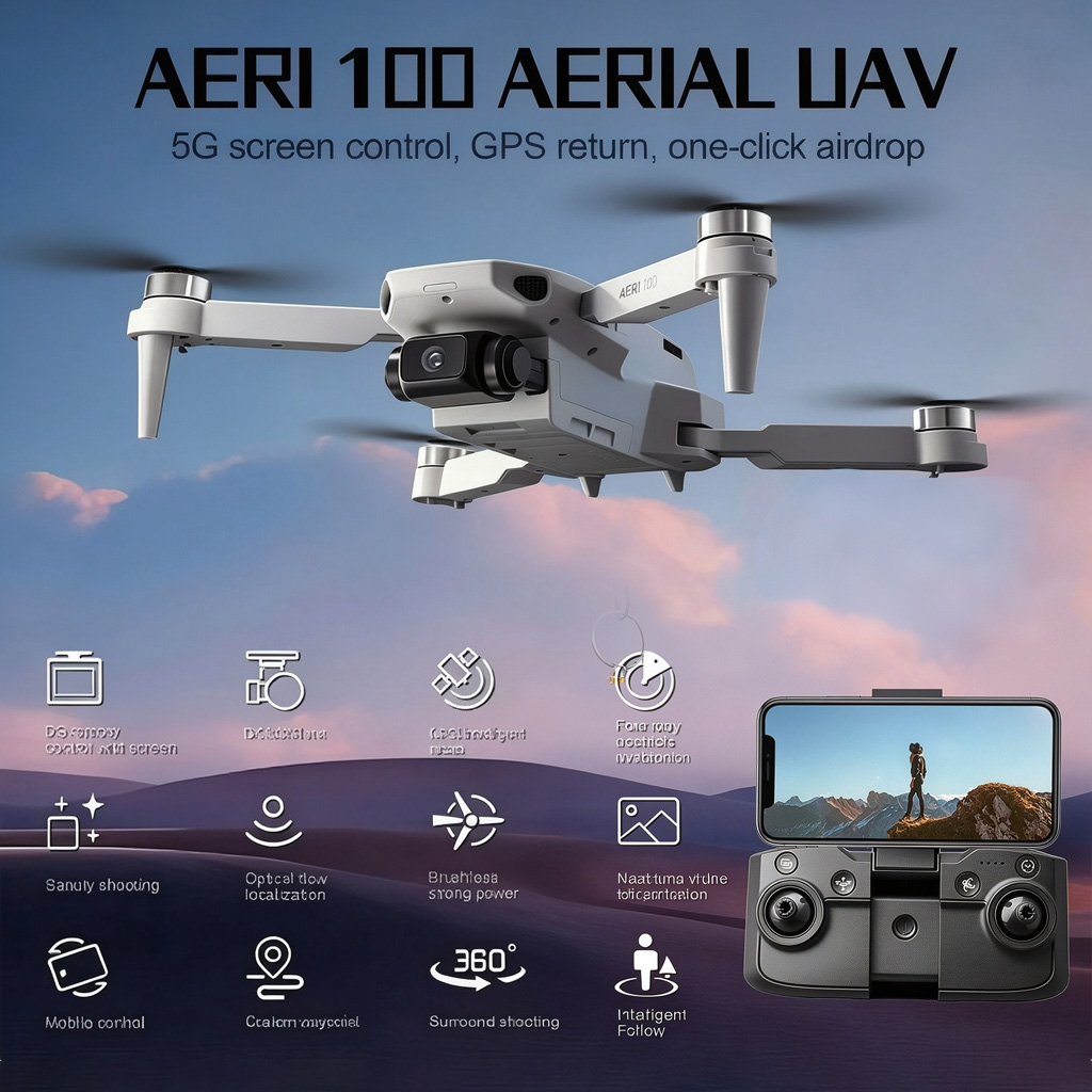 Drone Propeller Guard - NOWY Mini Dron Aeri100 8K HD