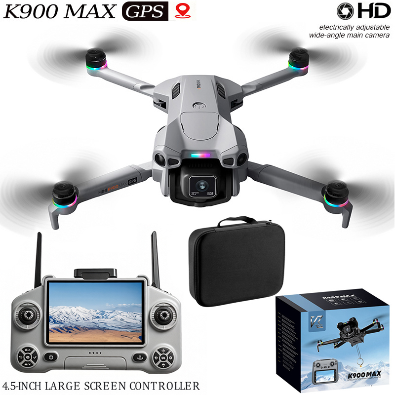 Jjrc Drone X12 - Zestaw drona K900 Max z 4,5-calowym