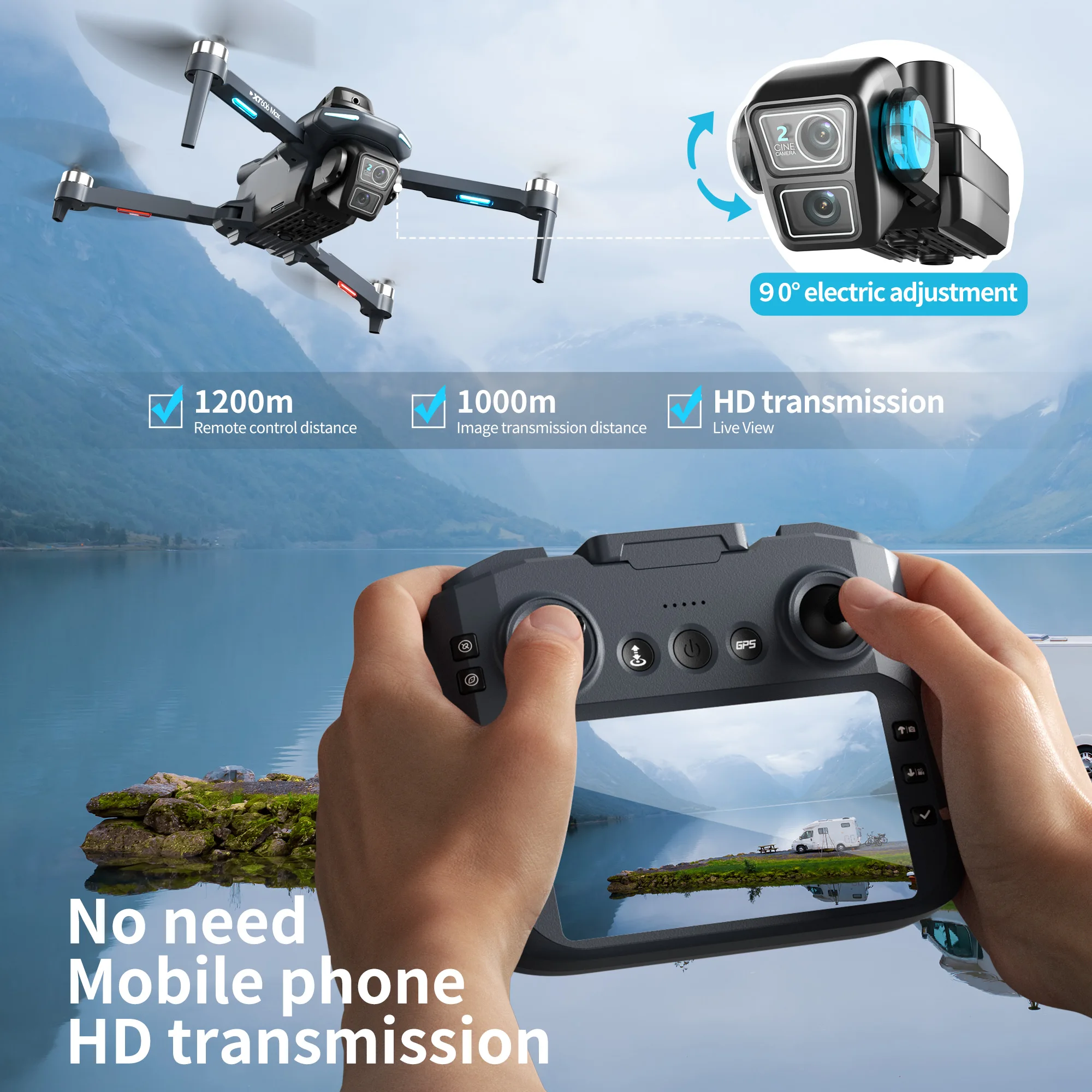 Oryginalny dron XT606 Professi – Jjrc Drone X12 recenzja i cena