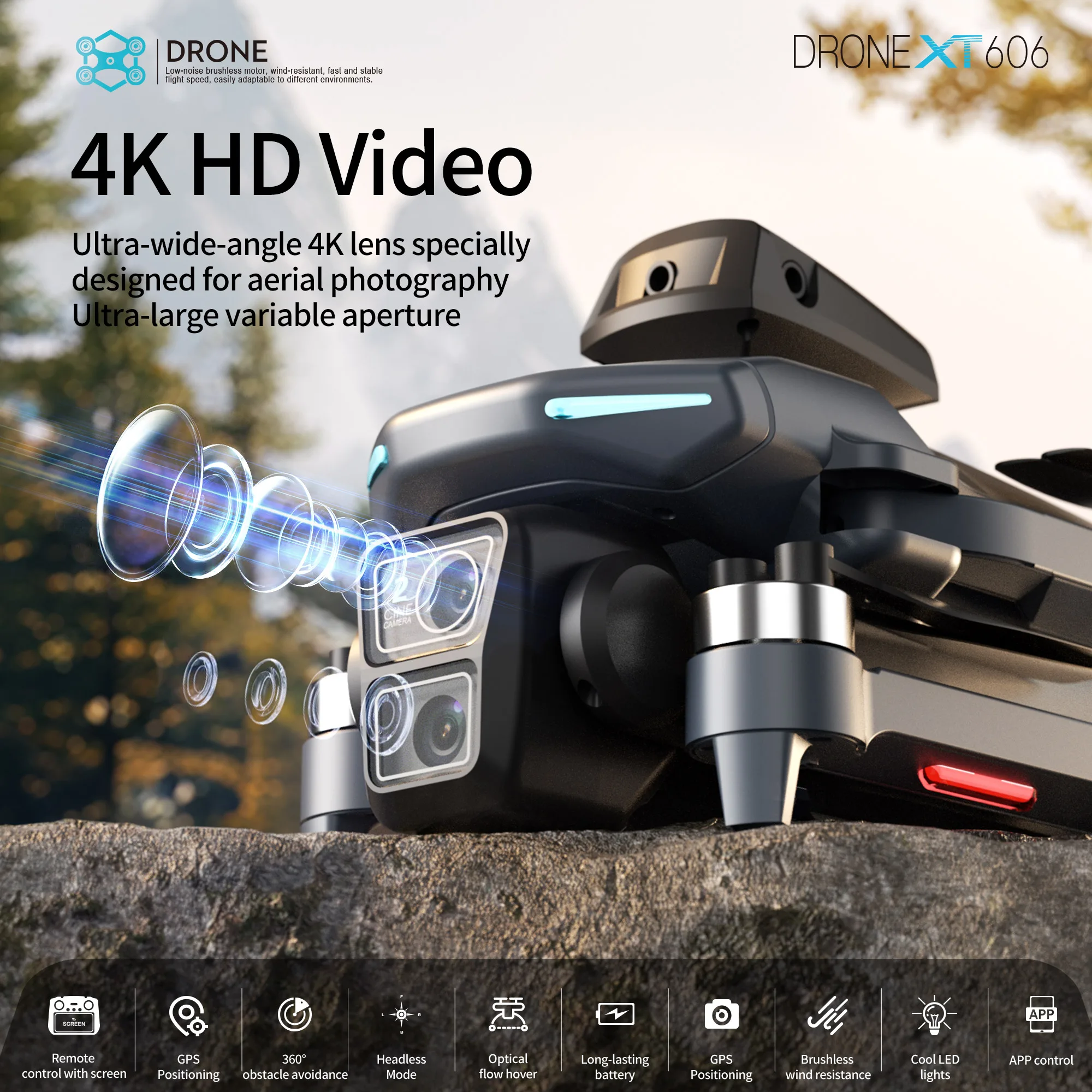 Oryginalny dron XT606 MAX GPS  – Jjrc Drone X12 recenzja i cena