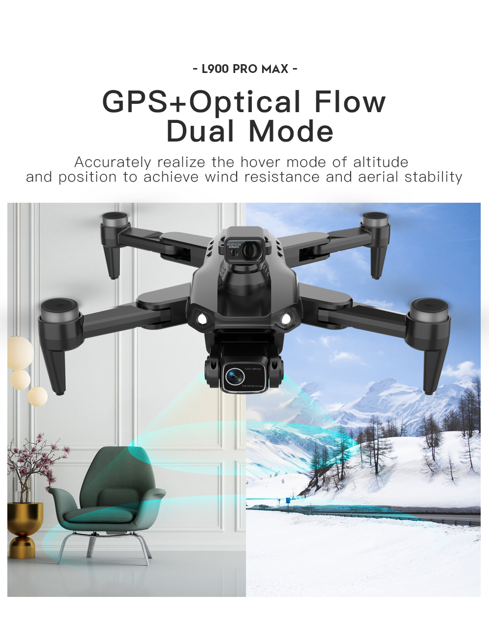 LYZRC L900 PRO MAX – dron z la – Drone Gps Mount recenzja i cena